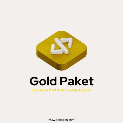 Gold Paket Web Tasarım Hizmeti