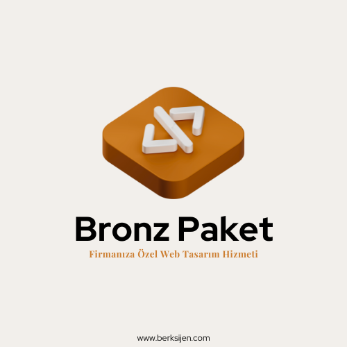 Bronz Paket Web Tasarım Hizmeti